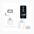 2-Pin 20W Fast Charger | Type-C to Type-C Cable Lightning Cable iPhone   | PD Fast Charging Supported