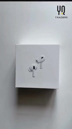 AirPods Pro 2 (Black Carbon & White) | Titanium Quality | Deep Bass & Buzzer Sound